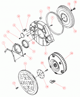 Is there a gasket in between the bellhousing and front of NV4500?-12valve.gif