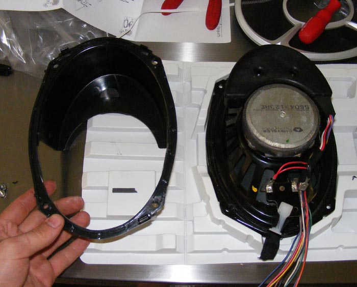 Replacement front door speakers with Infinity system ... car stereo wiring colors 