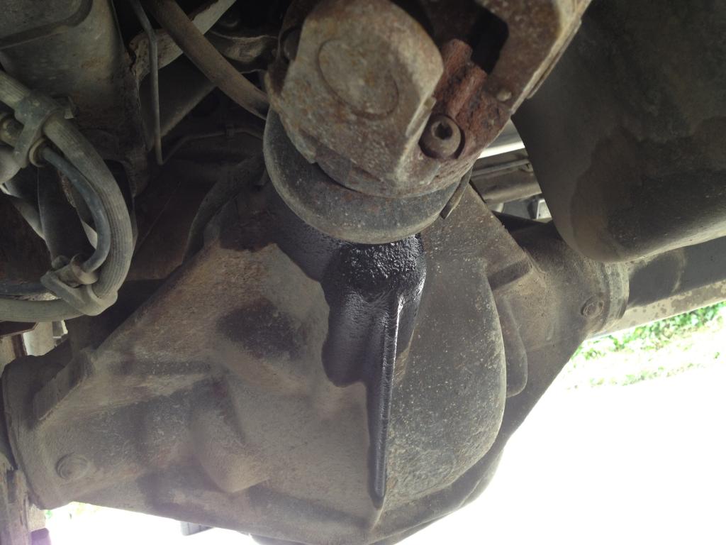 front diff leaking in rear at front driveshaft dodge diesel diesel truck resource forums front diff leaking in rear at front