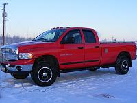 Bought CLean 03 3500, Very nice Flame Red truck-057.jpg