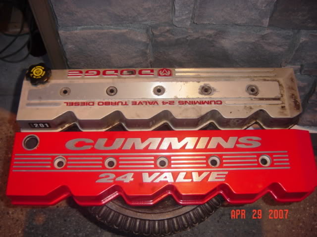 24v cummins on sale valve cover